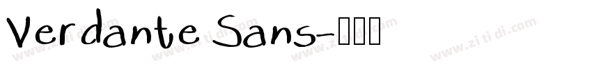 Verdante Sans字体转换